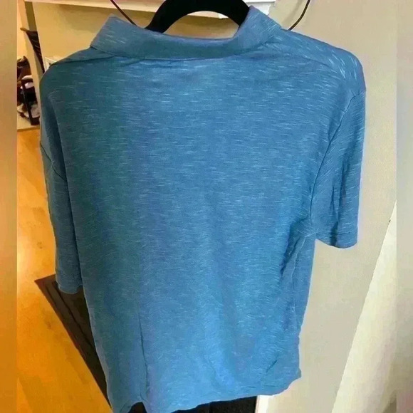 PGA Men’s golf POLO, blue, small - Picture 3 of 3